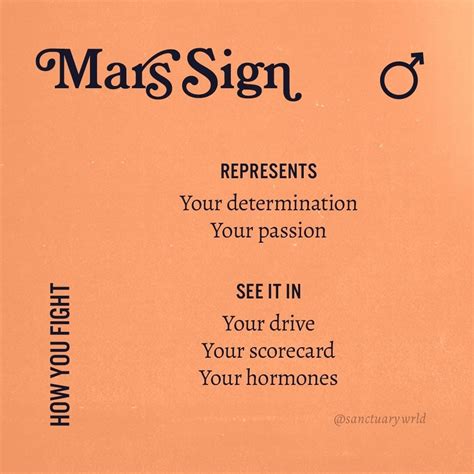 What Your Mars Sign Can Tell You About Your Sex。